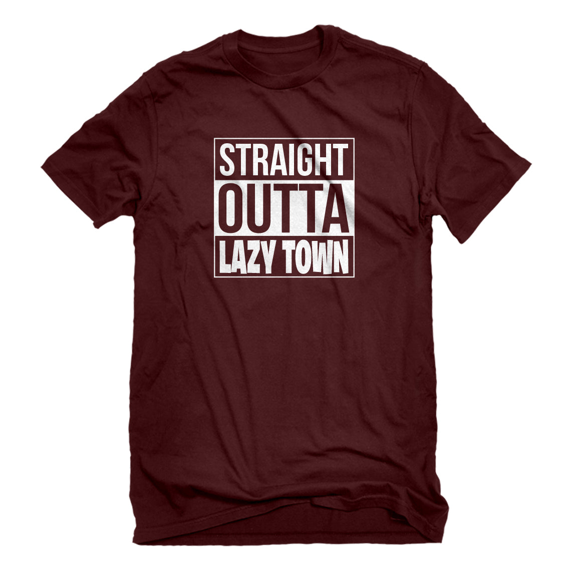 Mens Straight Outta Lazy Town Unisex T-shirt – Indica Plateau