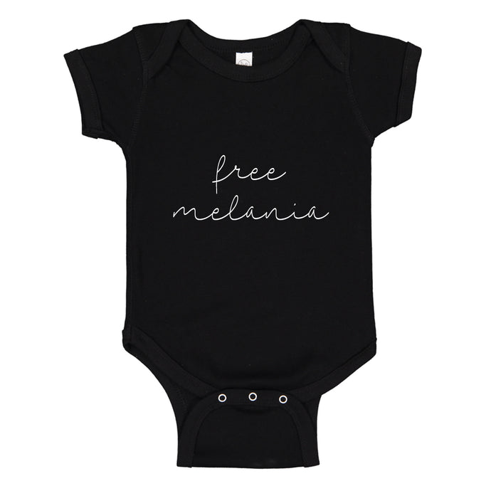 Baby Onesie Free Melania Now 100% Cotton Infant Bodysuit