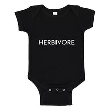 Baby Onesie Herbivore Vegan 100% Cotton Infant Bodysuit