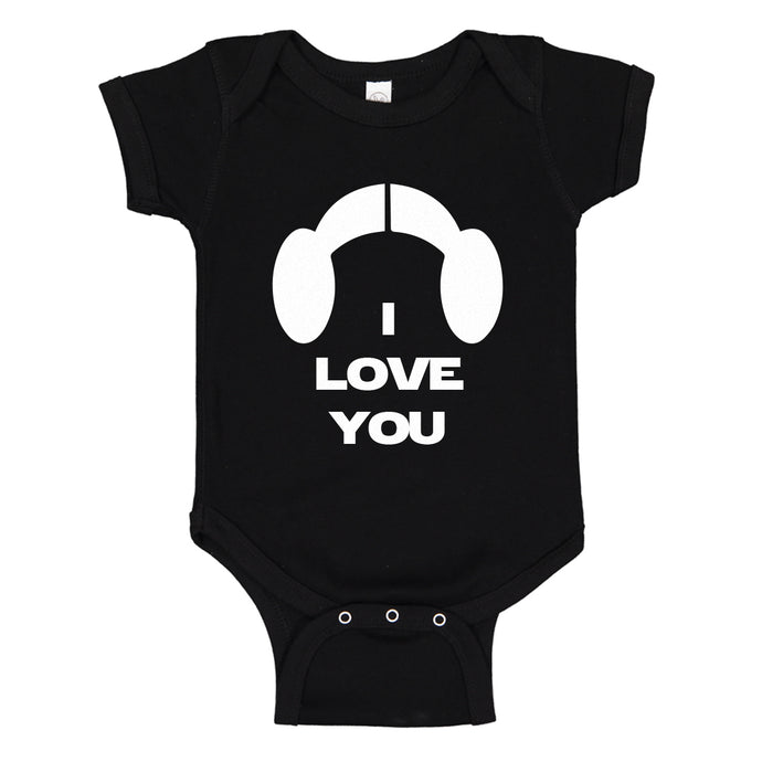 Baby Onesie I Love You 100% Cotton Infant Bodysuit