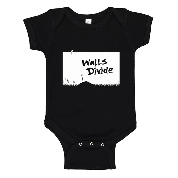 Baby Onesie Walls Divide 100% Cotton Infant Bodysuit