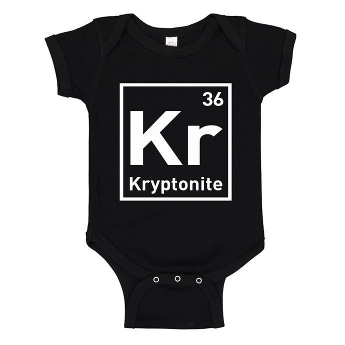 Baby Onesie Kryptonite 100% Cotton Infant Bodysuit