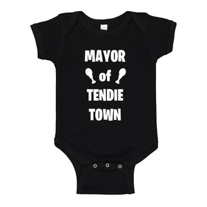 Baby Onesie Mayor of Tendie Town 100 Cotton Infant Bodysuit  