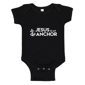 Baby Onesie Jesus is My Anchor 100% Cotton Infant Bodysuit