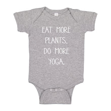 Baby Onesie More Plants More Yoga 100% Cotton Infant Bodysuit