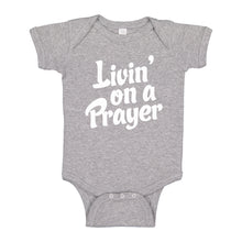 Baby Onesie Living on a Prayer 100% Cotton Infant Bodysuit