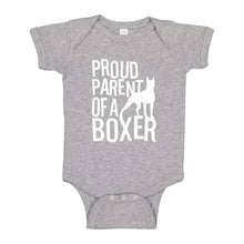 Baby Onesie Proud Boxer Parent 100% Cotton Infant Bodysuit