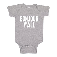 Baby Onesie Bonjour Yall 100% Cotton Infant Bodysuit