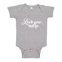 Baby Onesie Love You More 100% Cotton Infant Bodysuit