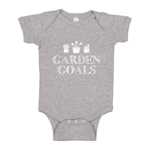 Baby Onesie Garden Goals 100% Cotton Infant Bodysuit