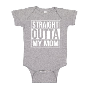 Baby Onesie Straight Outta My Mom 100% Cotton Infant Bodysuit