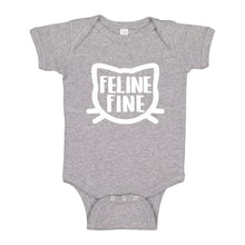 Baby Onesie Feline Fine 100% Cotton Infant Bodysuit