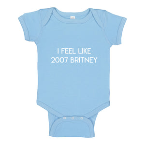 Baby Onesie 2007 Britney 100% Cotton Infant Bodysuit