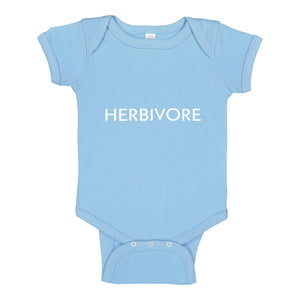 Baby Onesie Herbivore Vegan 100% Cotton Infant Bodysuit