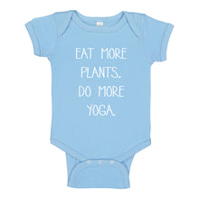 Baby Onesie More Plants More Yoga 100% Cotton Infant Bodysuit