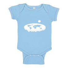 Baby Onesie Flat Earth 100% Cotton Infant Bodysuit