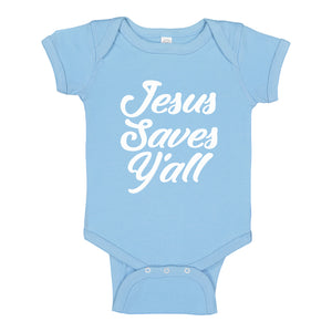 Baby Onesie Jesus Saves Yall 100% Cotton Infant Bodysuit