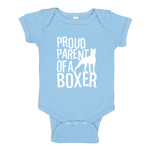 Baby Onesie Proud Boxer Parent 100% Cotton Infant Bodysuit