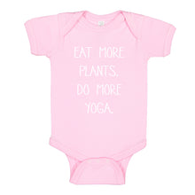 Baby Onesie More Plants More Yoga 100% Cotton Infant Bodysuit