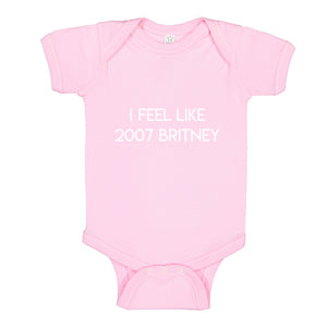 Baby Onesie 2007 Britney 100% Cotton Infant Bodysuit