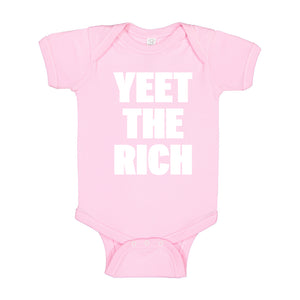 Baby Onesie YEET THE RICH 100% Cotton Infant Bodysuit