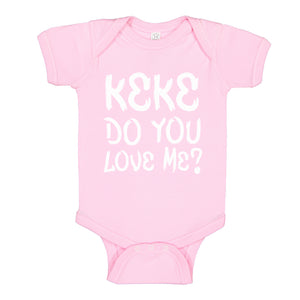 Baby Onesie Keke Do you Love me? 100% Cotton Infant Bodysuit