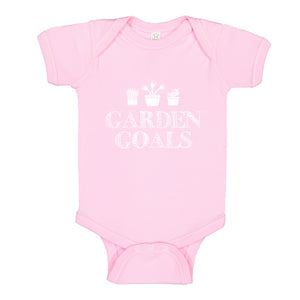 Baby Onesie Garden Goals 100% Cotton Infant Bodysuit