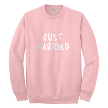 Crewneck Just Married Unisex Sweatshirt