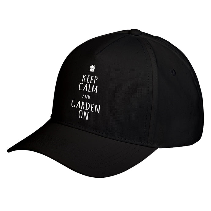 Hat Keep Calm and Garden On Baseball Cap