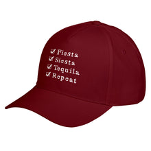 Hat Fiesta Siesta Tequila Repeat Baseball Cap