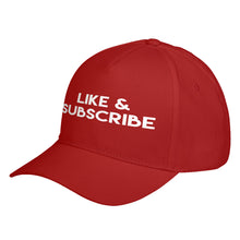 Hat Like and Subscribe Baseball Cap