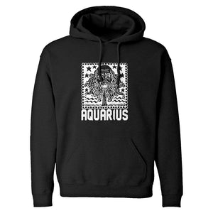 Hoodie Aquarius Zodiac Astrology Unisex Adult Hoodie