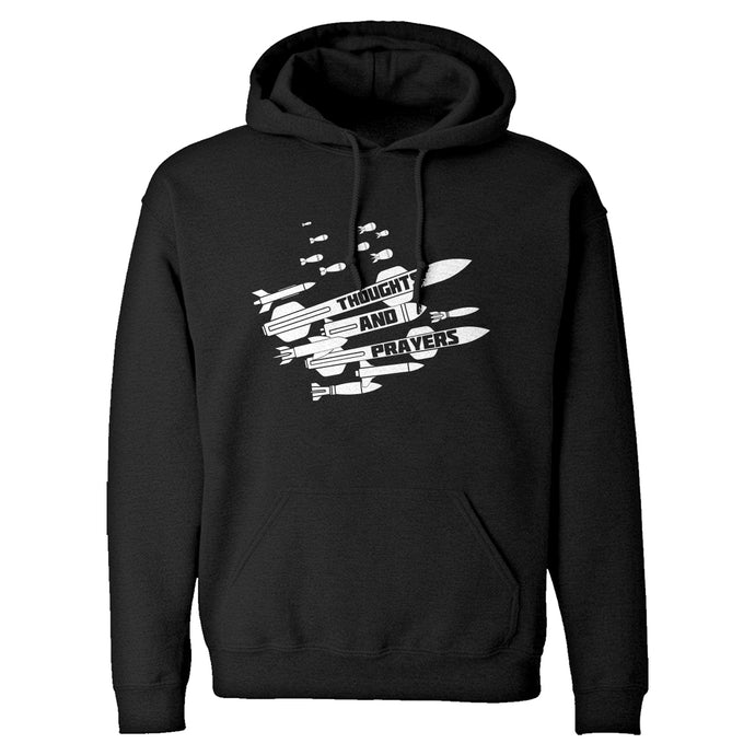 Hoodie Thoughts and Prayers Unisex Adult Hoodie