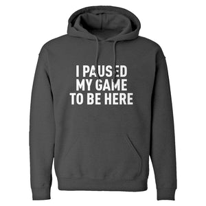 I Paused My Game to Be Here Unisex Adult Hoodie – Indica Plateau