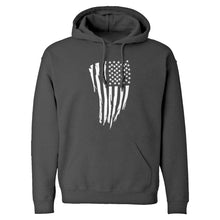 American Flag Vertical Unisex Adult Hoodie