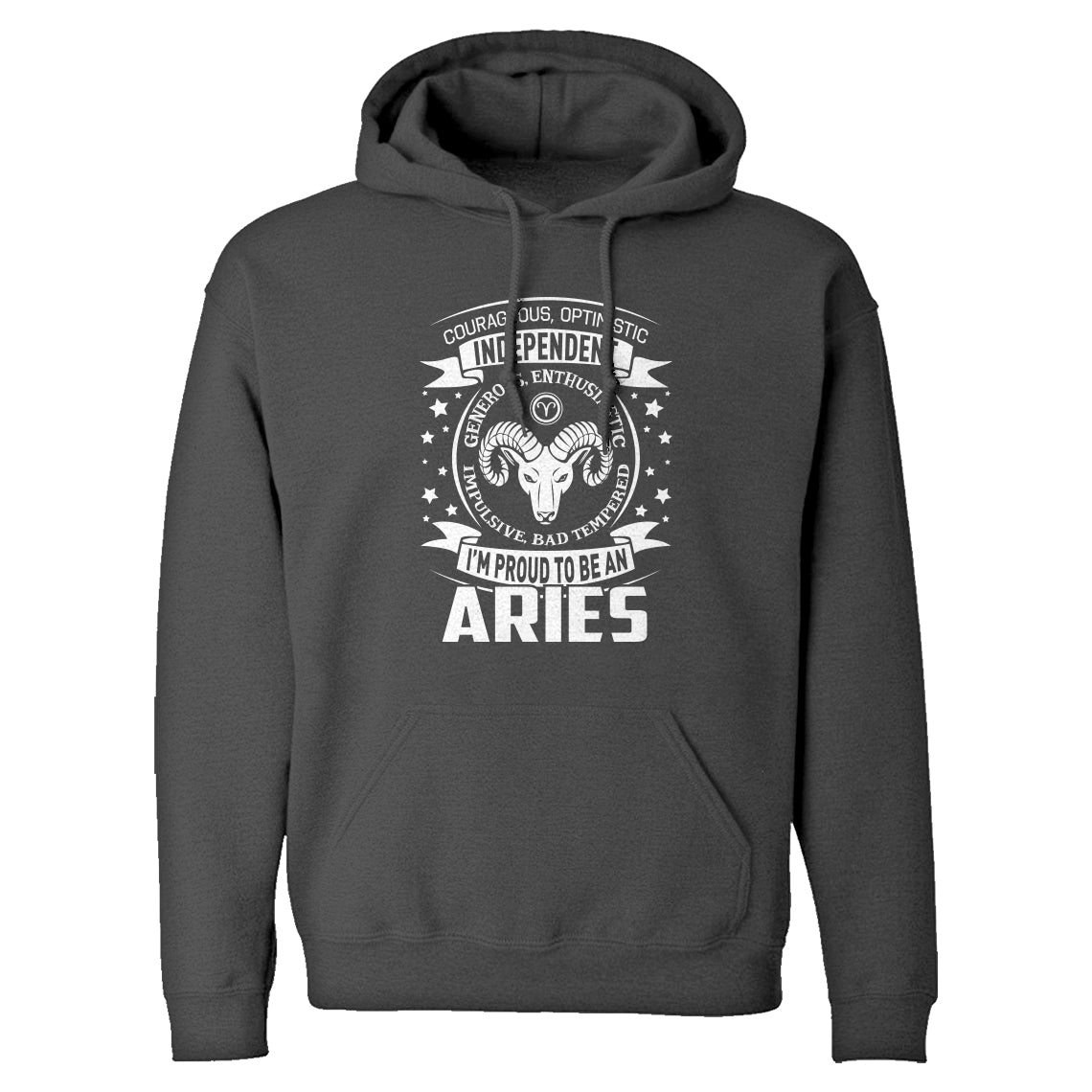 Hoodie Aries Astrology Zodiac Sign Unisex Adult Hoodie