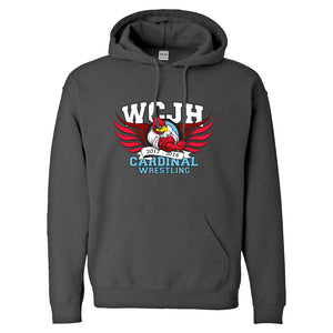 Hoodie Webb City Cardinal Wrestling Unisex Adult Hoodie