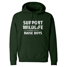 Support Wildlife Raise Boys Unisex Adult Hoodie