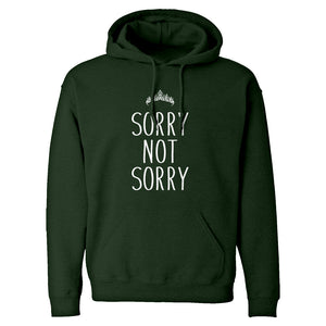 Hoodie Sorry Not Sorry Unisex Adult Hoodie