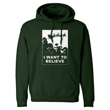 I Want to Believe Santa Unisex Adult Hoodie