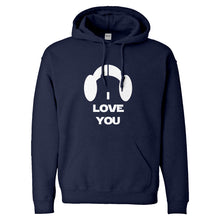 Hoodie I Love You Unisex Adult Hoodie