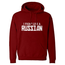 I Fight Like a Russian Unisex Adult Hoodie