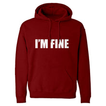 I'm Fine Unisex Adult Hoodie