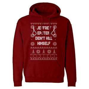 Epstein Didn't Kill Himself Christmas Unisex Adult Hoodie