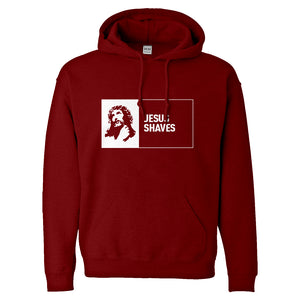 Jesus Shaves Unisex Adult Hoodie