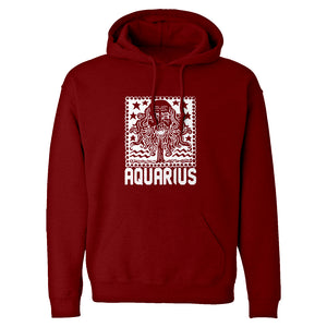 Hoodie Aquarius Zodiac Astrology Unisex Adult Hoodie