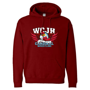 Hoodie Webb City Cardinal Wrestling Unisex Adult Hoodie