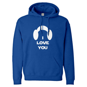 Hoodie I Love You Unisex Adult Hoodie