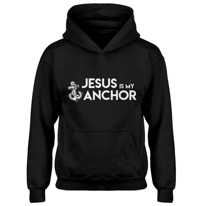 Hoodie Jesus is My Anchor Kids Hoodie