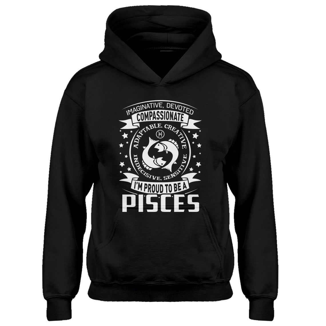 Hoodie Pisces Astrology Zodiac Sign Kids Hoodie